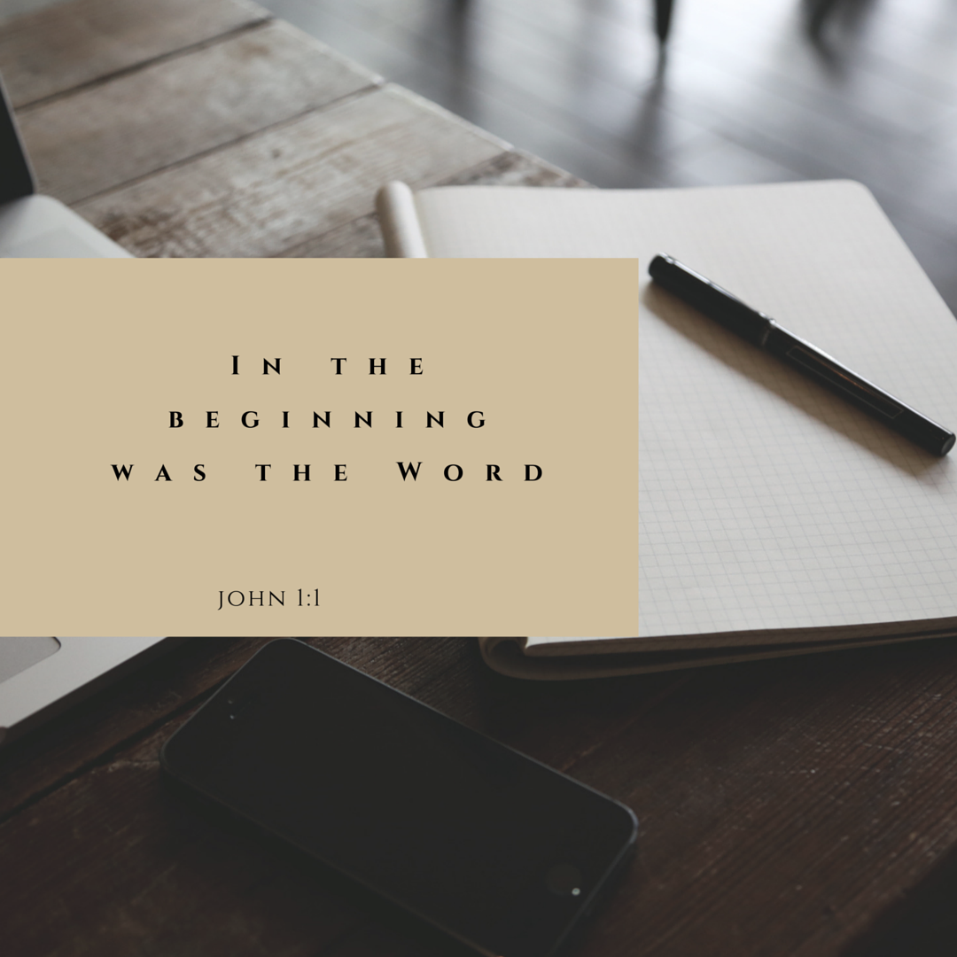 in the beginning was the word